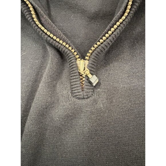 Cutter & Buck Men's Half Zip Sweater Black Size XLT - Picture 8 of 8